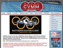 Tablet Screenshot of conejovalleymultisportmasters.com